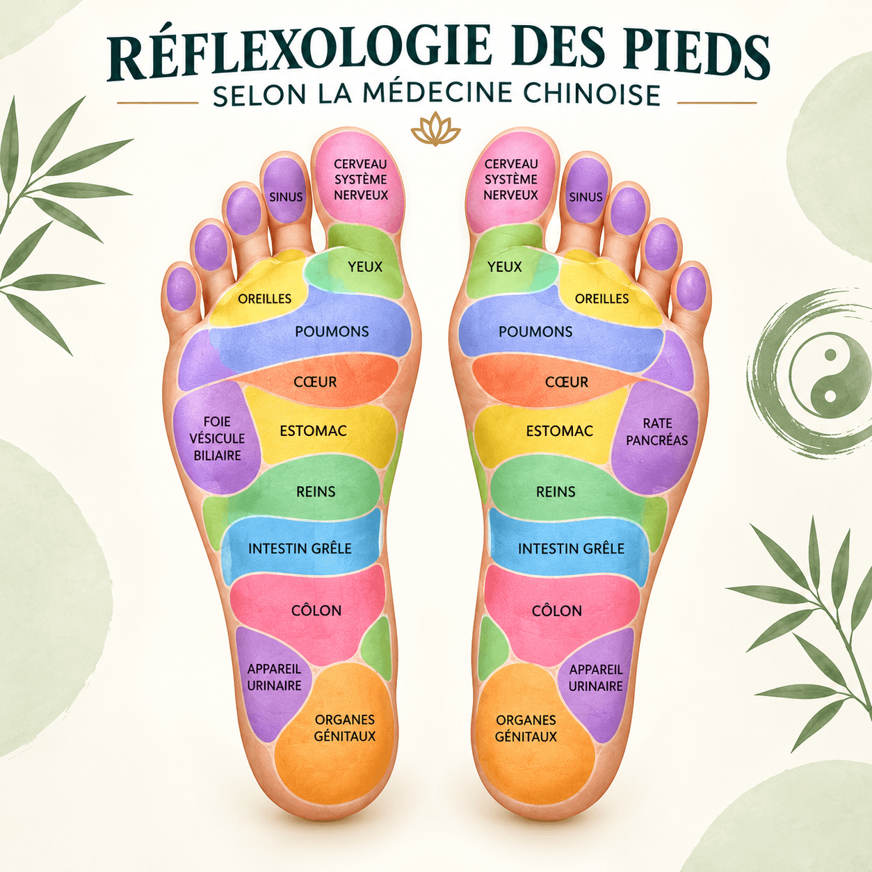 Reflexologie plantaire